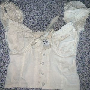 White Princess Polly Eloise Top